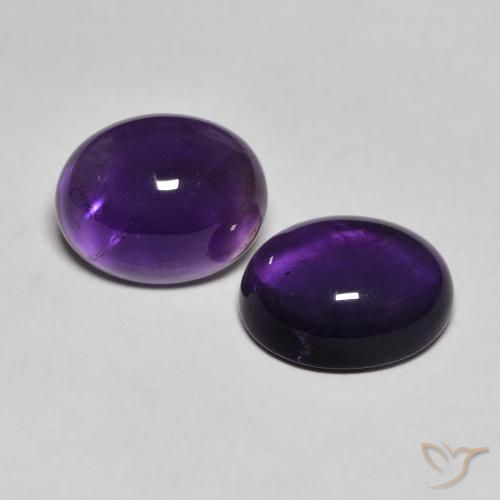 Shop natural 5.50ct ダークバイオレット アメジスト gems, 楕円形, from ブラジル at GemSelect. In stock, global shipping!