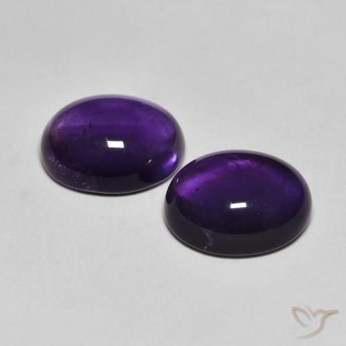 Shop natural 5.50ct ダークバイオレット アメジスト gems, 楕円形, from ブラジル at GemSelect. In stock, global shipping!