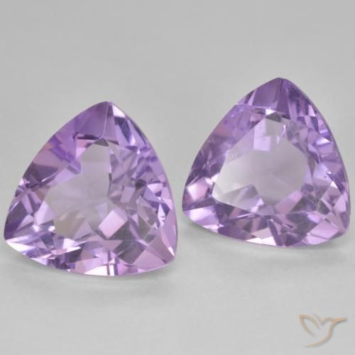 Shop natural 5.70ct ピンクがかったバイオレット アメジスト gems, トリリオン, from ブラジル at GemSelect. In stock, global shipping!