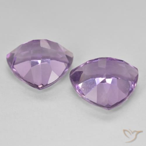 Shop natural 5.76ct 薄いミディアムバイオレット アメジスト gems, トリリオン, from ブラジル at GemSelect. In stock, global shipping!