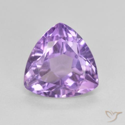 2.88ct 天然 ピンクがかったバイオレット アメジスト, トリリオン, VS