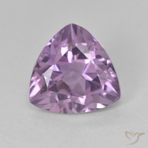 2.79ct 天然 ピンクがかったバイオレット アメジスト, トリリオン, VVS