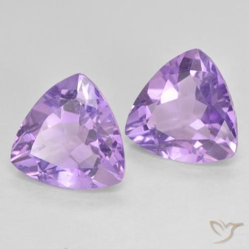 Shop natural 5.59ct ミディアムバイオレット アメジスト gems, トリリオン, from ブラジル at GemSelect. In stock, global shipping!