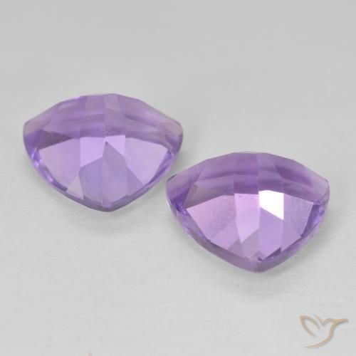 Shop natural 5.59ct ミディアムバイオレット アメジスト gems, トリリオン, from ブラジル at GemSelect. In stock, global shipping!