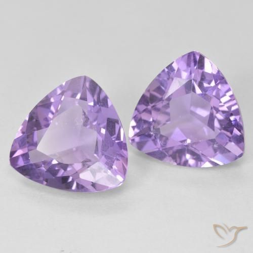 Shop natural 5.35ct 濃い紫の色合い アメジスト gems, トリリオン, from ブラジル at GemSelect. In stock, global shipping!