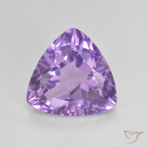 2.71ct 天然 ディープバイオレット アメジスト, トリリオン, VVS-VS