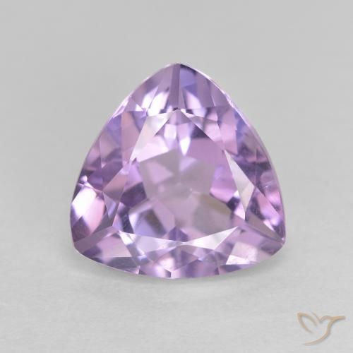 2.88ct 天然 ミディアムバイオレットピンク アメジスト, トリリオン, VVS-VS