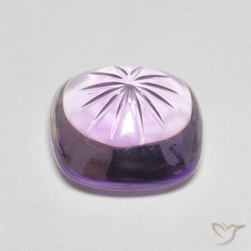 8.59ct 天然 ミディアムバイオレット アメジスト, ファンシー, 透明