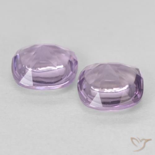 Shop natural 0.96ct 薄い赤みがかったバイオレット アメジスト gems, クッション, from ブラジル at GemSelect. In stock, global shipping!