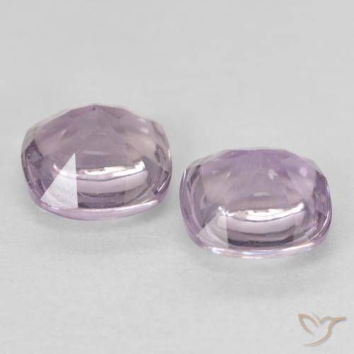 Shop natural 1.07ct とても薄いバイオレット アメジスト gems, クッション, from ブラジル at GemSelect. In stock, global shipping!