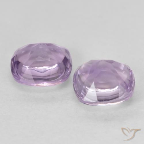 Shop natural 1.03ct 薄い赤みがかったバイオレット アメジスト gems, クッション, from ブラジル at GemSelect. In stock, global shipping!