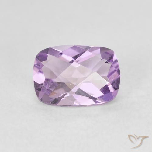 0.82ct 天然 アイリスバイオレット アメジスト, クッション, VVS