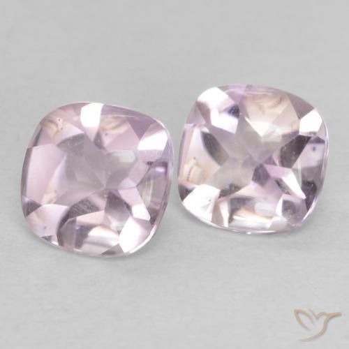 Shop natural 1.06ct 紫がかったピンクホワイト アメジスト gems, クッション, from ブラジル at GemSelect. In stock, global shipping!