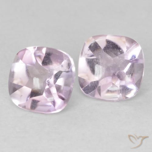 Shop natural 1.08ct 紫がかったピンクホワイト アメジスト gems, クッション, from ブラジル at GemSelect. In stock, global shipping!