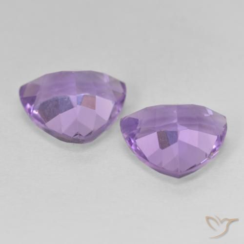 Shop natural 5.31ct ライトバイオレット アメジスト gems, トリリオン, from ブラジル at GemSelect. In stock, global shipping!