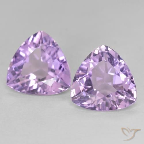 Shop natural 5.55ct ピンクがかったバイオレット アメジスト gems, トリリオン, from ブラジル at GemSelect. In stock, global shipping!
