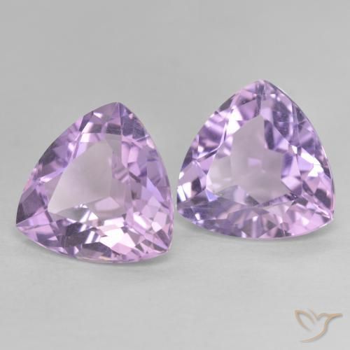 Shop natural 5.55ct ピンクがかったバイオレット アメジスト gems, トリリオン, from ブラジル at GemSelect. In stock, global shipping!