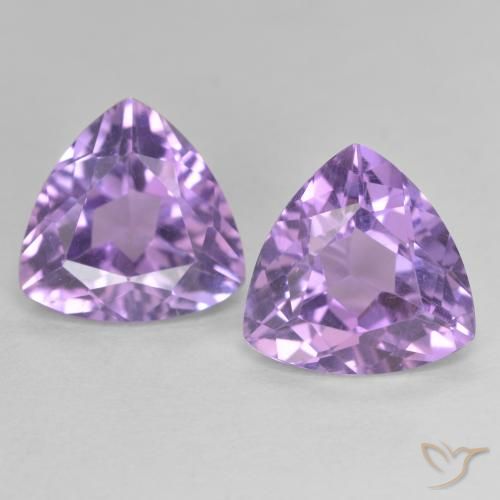 Shop natural 5.73ct ミディアムバイオレット アメジスト gems, トリリオン, from ブラジル at GemSelect. In stock, global shipping!