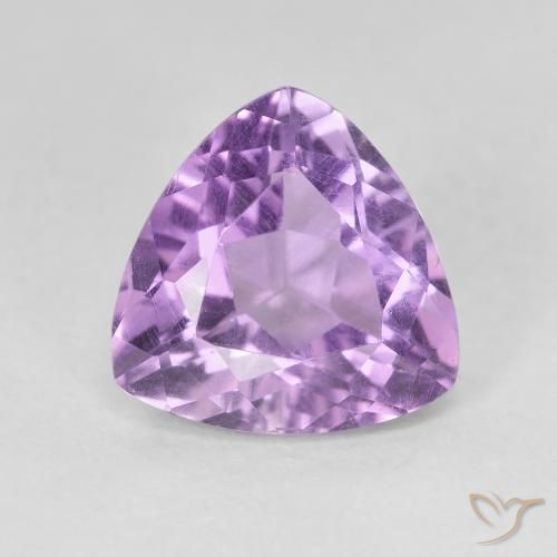 2.99ct 天然 パープルがかったバイオレット アメジスト, トリリオン, VVS-VS