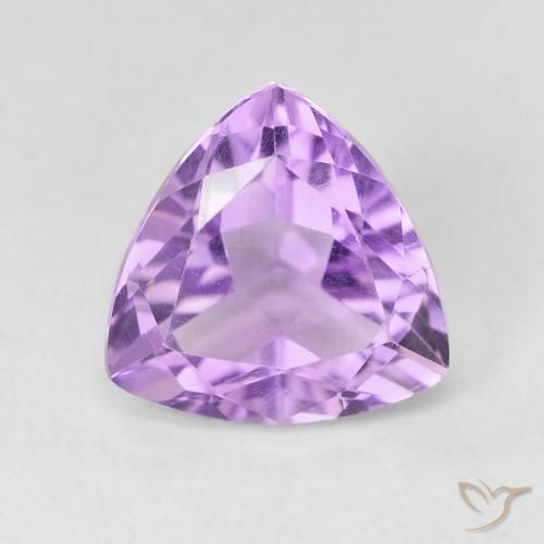 3.12ct 天然 アイリスバイオレット アメジスト, トリリオン, VVS-VS