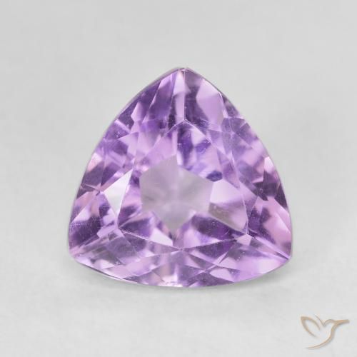 2.91ct 天然 パープルがかったバイオレット アメジスト, トリリオン, VVS-VS