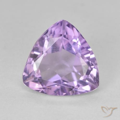 2.87ct 天然 ピンクがかったバイオレット アメジスト, トリリオン, VVS-VS