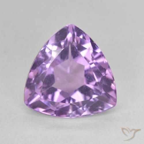 2.94ct 天然 ピンクがかったバイオレット アメジスト, トリリオン, VS
