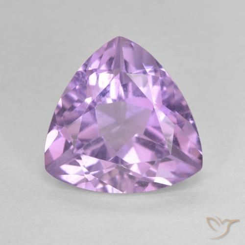 2.93ct 天然 ピンクがかったバイオレット アメジスト, トリリオン, VS