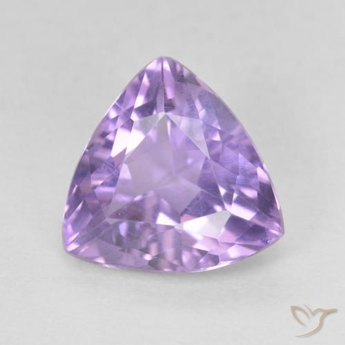 2.69ct 天然 ライトバイオレット アメジスト, トリリオン, VS