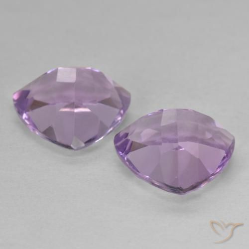 Shop natural 5.78ct ミディアムピンクバイオレット アメジスト gems, トリリオン, from ブラジル at GemSelect. In stock, global shipping!