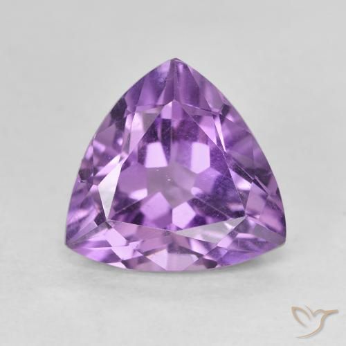 2.82ct 天然 アイリスバイオレット アメジスト, トリリオン, VVS-VS