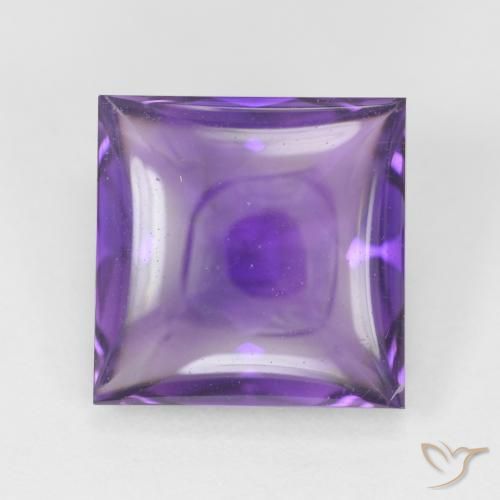 4.10ct 天然 Medium Light-Violet アメジスト, 四角形, 透明