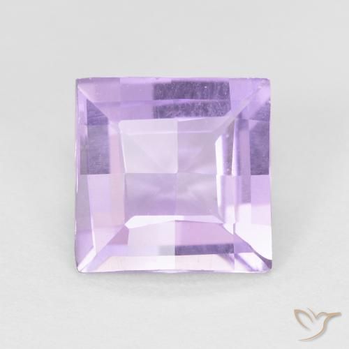 1.54ct 天然 アイリスバイオレット アメジスト, 四角形, VVS-VS