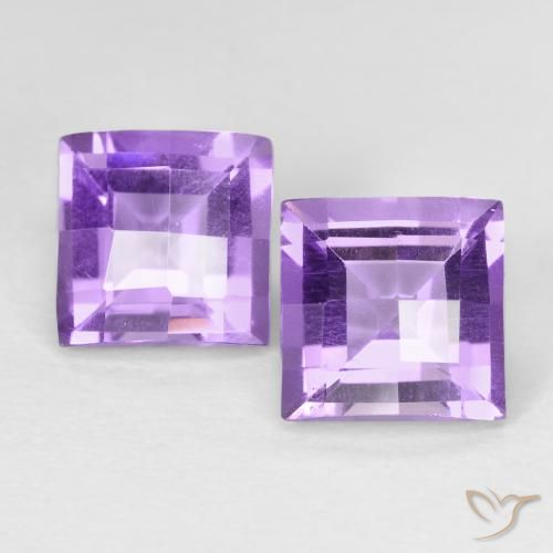 Shop natural 3.56ct ミディアムバイオレット アメジスト gems, 四角形, from ブラジル at GemSelect. In stock, global shipping!