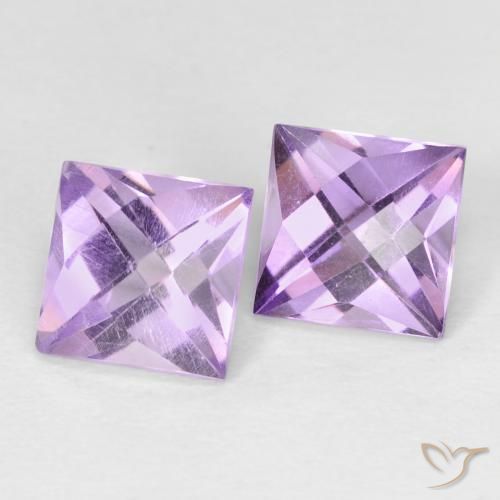 Shop natural 2.48ct ピンクがかったバイオレット アメジスト gems, 四角形, from ブラジル at GemSelect. In stock, global shipping!