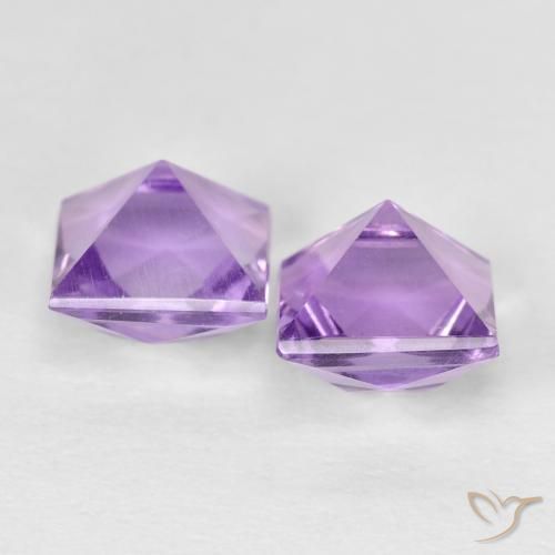 Shop natural 2.48ct ピンクがかったバイオレット アメジスト gems, 四角形, from ブラジル at GemSelect. In stock, global shipping!