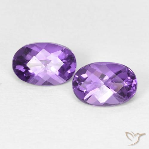 Shop natural 0.92ct ディープバイオレット アメジスト gems, 楕円形, from ブラジル at GemSelect. In stock, global shipping!