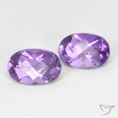 Shop natural 0.88ct ディープバイオレット アメジスト gems, 楕円形, from ブラジル at GemSelect. In stock, global shipping!
