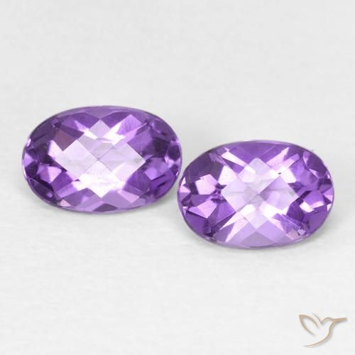 Shop natural 0.88ct ディープバイオレット アメジスト gems, 楕円形, from ブラジル at GemSelect. In stock, global shipping!