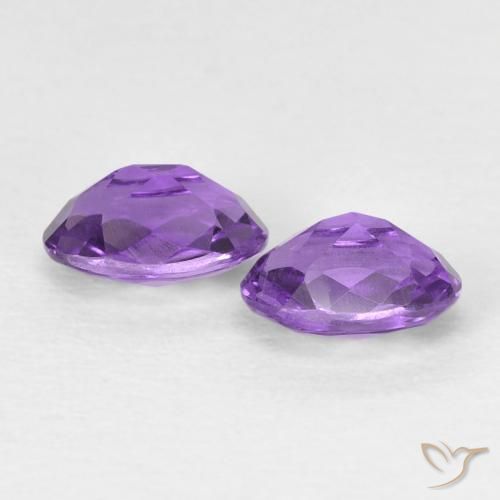 Shop natural 0.88ct ディープバイオレット アメジスト gems, 楕円形, from ブラジル at GemSelect. In stock, global shipping!