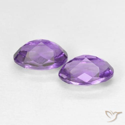Shop natural 0.90ct パープルがかったバイオレット アメジスト gems, 楕円形, from ブラジル at GemSelect. In stock, global shipping!