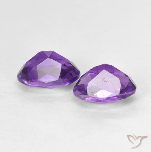 Shop natural 0.91ct ディープバイオレット アメジスト gems, 楕円形, from ブラジル at GemSelect. In stock, global shipping!