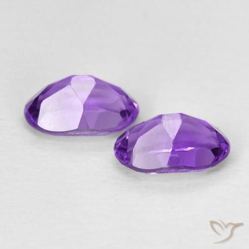 Shop natural 0.86ct Medium Light-Violet アメジスト gems, 楕円形, from ブラジル at GemSelect. In stock, global shipping!