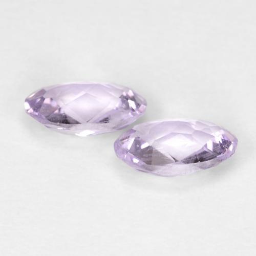 Shop natural 0.74ct ピンクがかったバイオレット アメジスト gems, 楕円形, from ブラジル at GemSelect. In stock, global shipping!