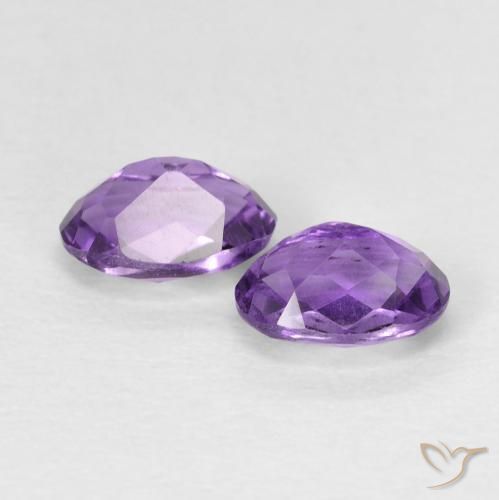 Shop natural 0.89ct 濃い紫 アメジスト gems, 楕円形, from ブラジル at GemSelect. In stock, global shipping!