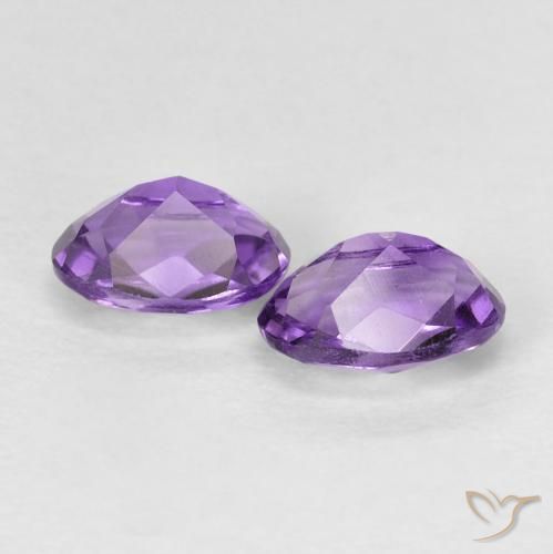 Shop natural 0.93ct 濃い紫 アメジスト gems, 楕円形, from ブラジル at GemSelect. In stock, global shipping!