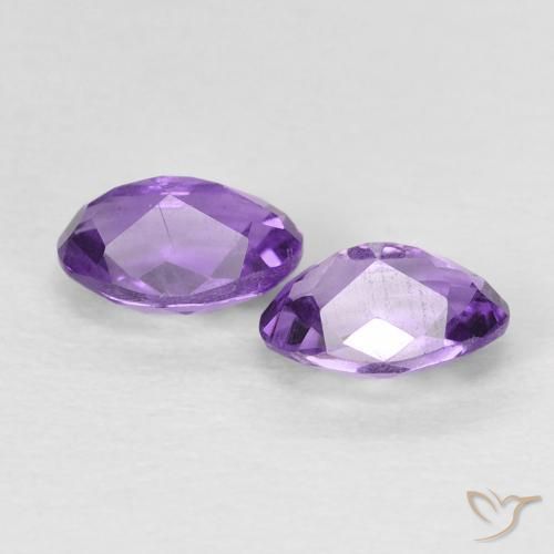 Shop natural 0.92ct 濃い紫 アメジスト gems, 楕円形, from ブラジル at GemSelect. In stock, global shipping!