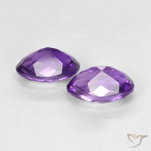 Shop natural 0.90ct 濃い紫 アメジスト gems, 楕円形, from ブラジル at GemSelect. In stock, global shipping!