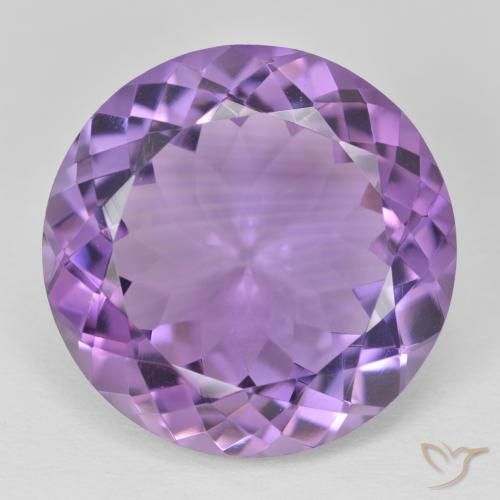 22.72ct 天然 Medium Light Purplish-Violet アメジスト