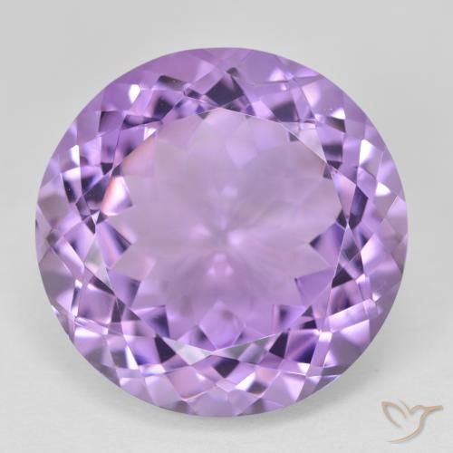 26.02ct 天然 ピンクがかったバイオレット アメジスト, ラウンド, VVS